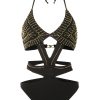 Frau Amir Slama | Amir Slama Badeanzug Mit Besticktem Cut-Out Farfetch