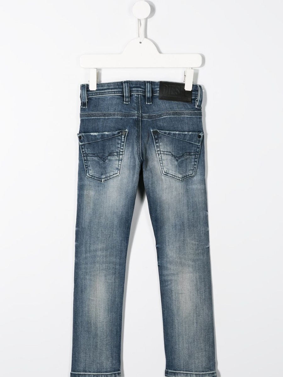 Kinder Diesel Kids | Diesel Kids Tapered Distressed Jeans Farfetch