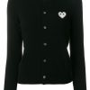 Frau Comme Des Garçons Play | Comme Des Garcons Play-Cardigan Mit Herz-Logo Farfetch