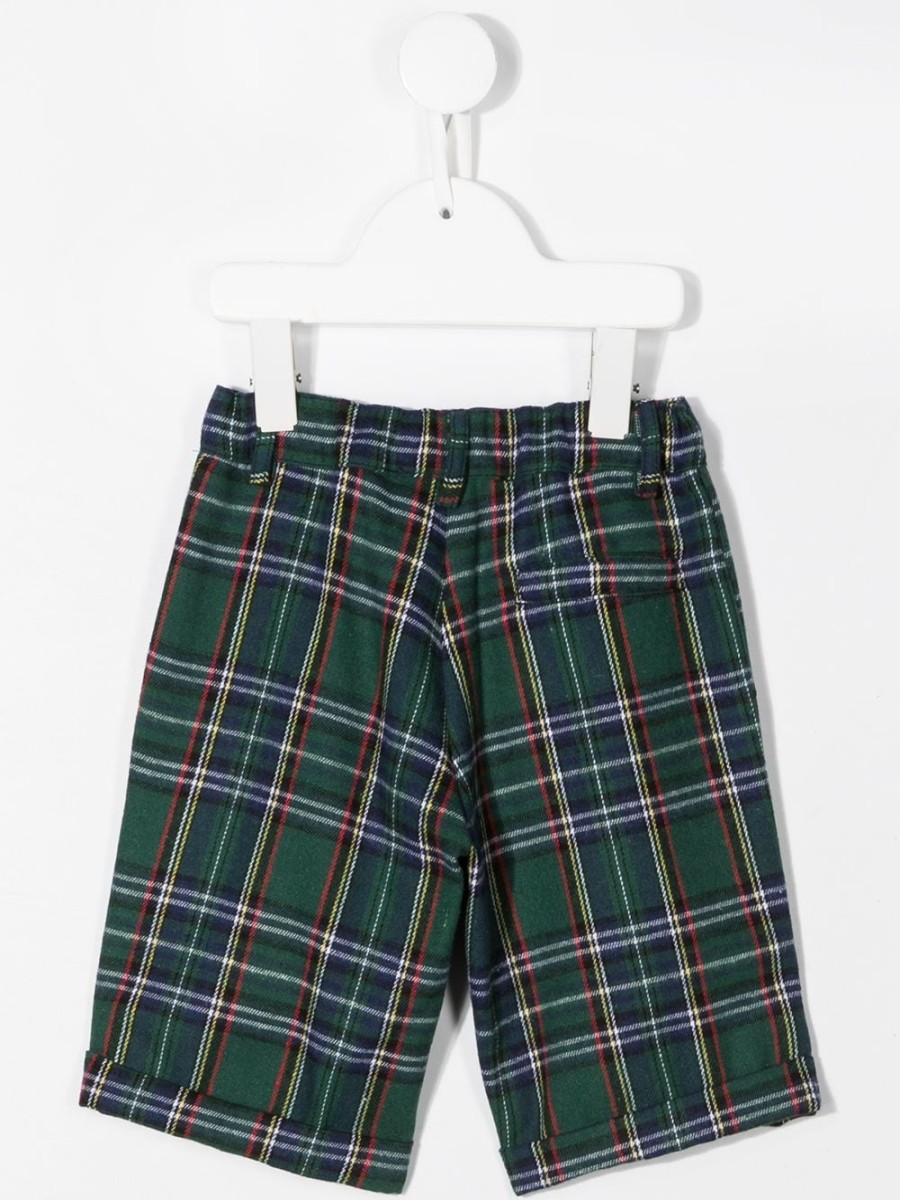 Kinder Mariella Ferrari | Karierte Gerade Shorts Von Mariella Ferrari Farfetch