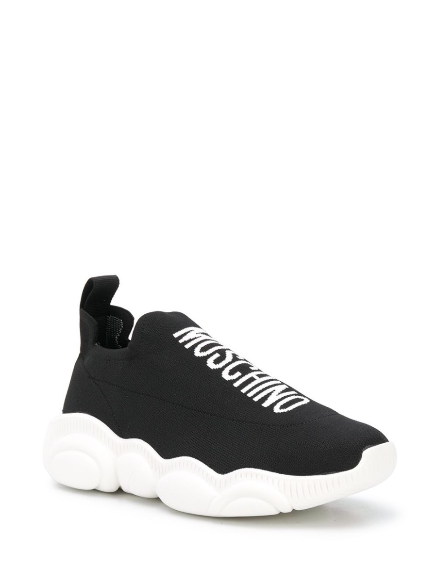 Mann Moschino | Moschino-Socken-Sneaker Mit Logo Farfetch