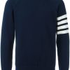 Mann Thom Browne | Thom Browne 4-Bar-Kaschmirpullover Mit Rundhalsausschnitt - Farfetch