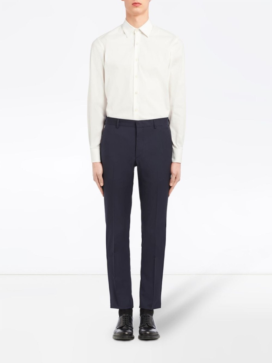 Mann Prada | Masgeschneiderte Slim-Fit-Hose Von Prada Farfetch