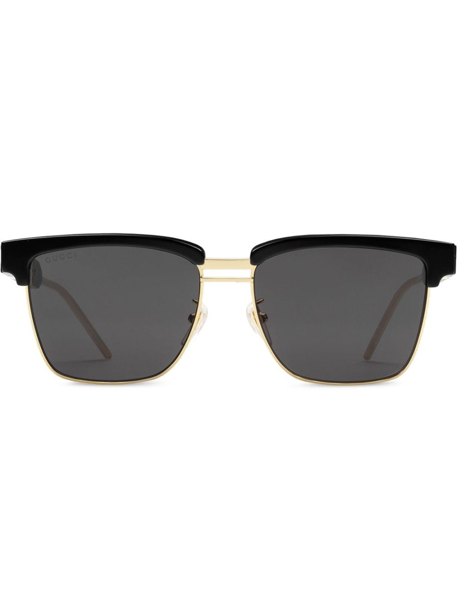 Mann Gucci Eyewear | Gucci Eyewear Sonnenbrille Mit Quadratischem Rahmen Farfetch