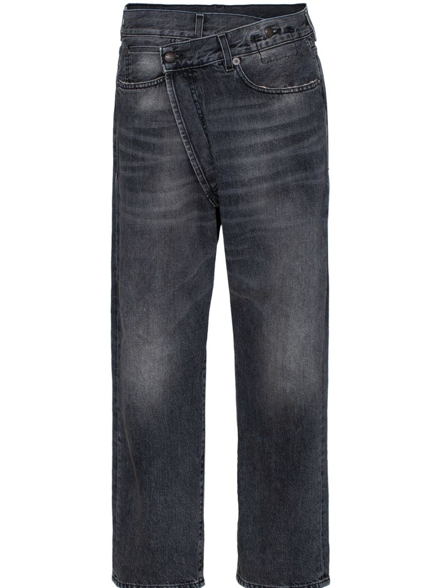 Frau R13 | R13 Leyton Crossover-Front-Jeans Farfetch