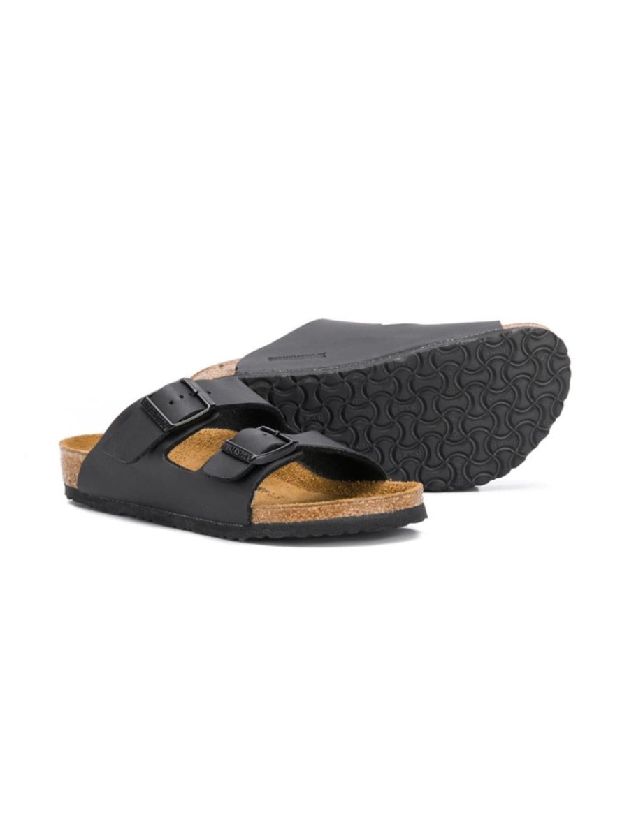 Kinder Birkenstock Kids | Birkenstock Kinder-Pantoletten Mit Schnallenriemen Farfetch