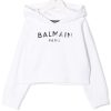 Kinder Balmain Kids | Balmain Kinder-Hoodie Mit Logo-Print Farfetch