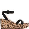 Frau Gianvito Rossi | Gianvito Rossi Sandalen Mit Leopardenmuster - Farfetch