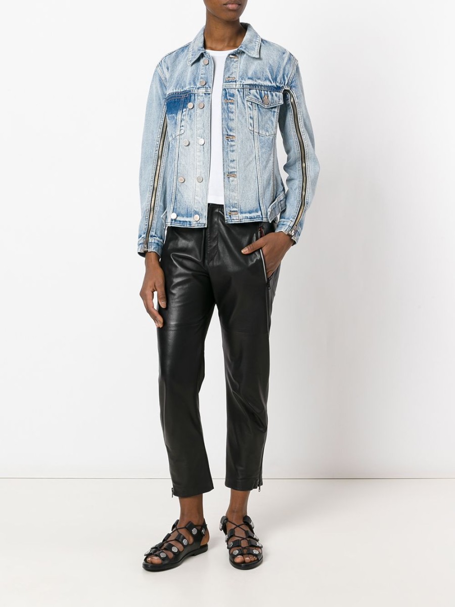 Frau 3.1 Phillip Lim | 3.1 Phillip Lim Jeansjacke Mit Reisverschlussdetails Farfetch