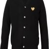 Mann Comme Des Garçons Play | Comme Des Garcons Play-Cardigan Mit Besticktem Herz Farfetch