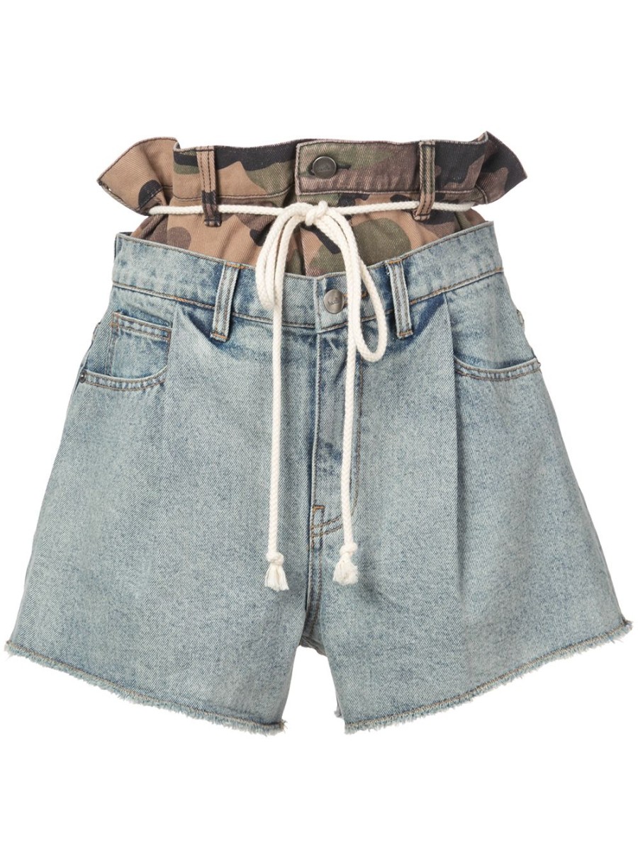 Frau Haculla | Haculla Double Hac Denim-Shorts Farfetch