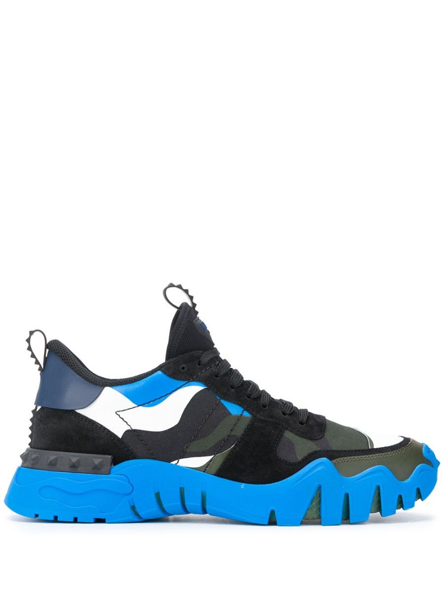 Mann Valentino Garavani | Valentino Garavani Camouflage-Rockrunner Plus-Sneaker Farfetch