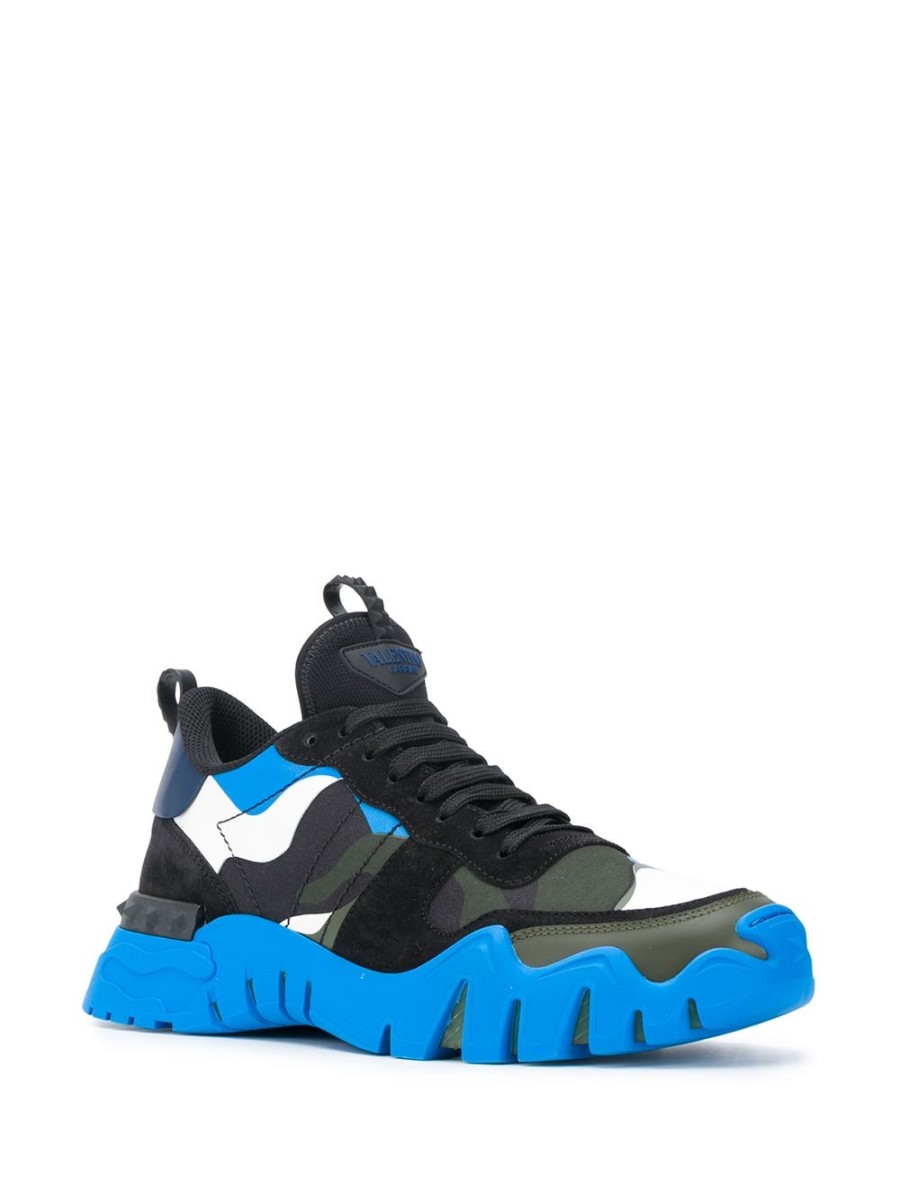 Mann Valentino Garavani | Valentino Garavani Camouflage-Rockrunner Plus-Sneaker Farfetch