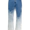 Frau Off-White | Gebleichte Baggy-Jeans In Gebrochenem Weis Farfetch