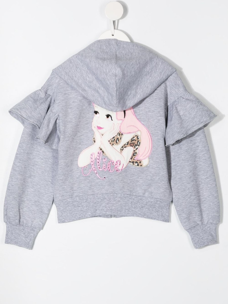 Kinder Monnalisa | Monnalisa Kapuzenpullover Mit Ariel-Print Farfetch