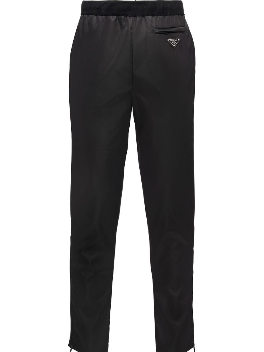 Mann Prada | Prada-Gabardine-Hose Mit Geradem Bein Farfetch