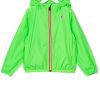 Kinder K Way Kids | K Way Kinder-Kapuzenjacke Mit Streifenbesatz - Farfetch