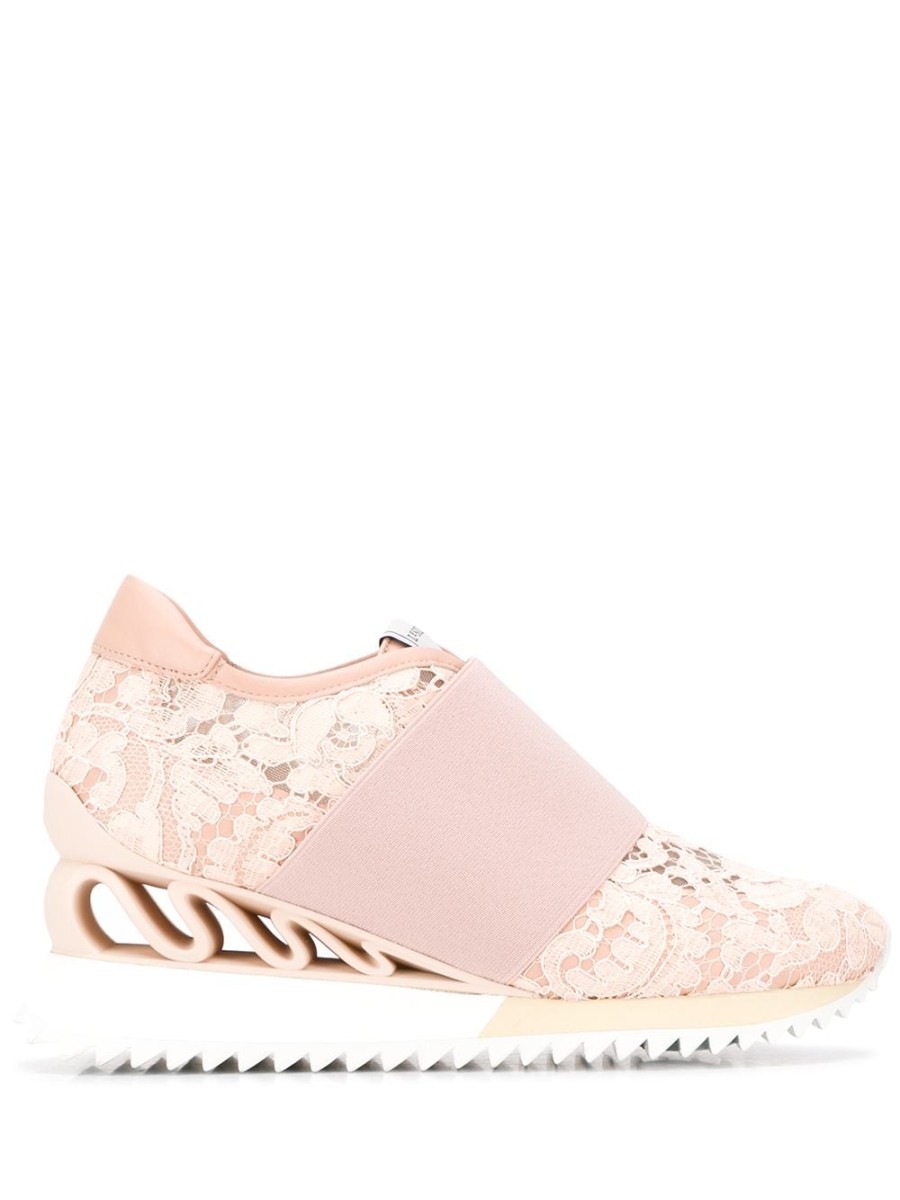 Frau Le Silla | Le Silla Rubel Wave Lace Sneakers Farfetch