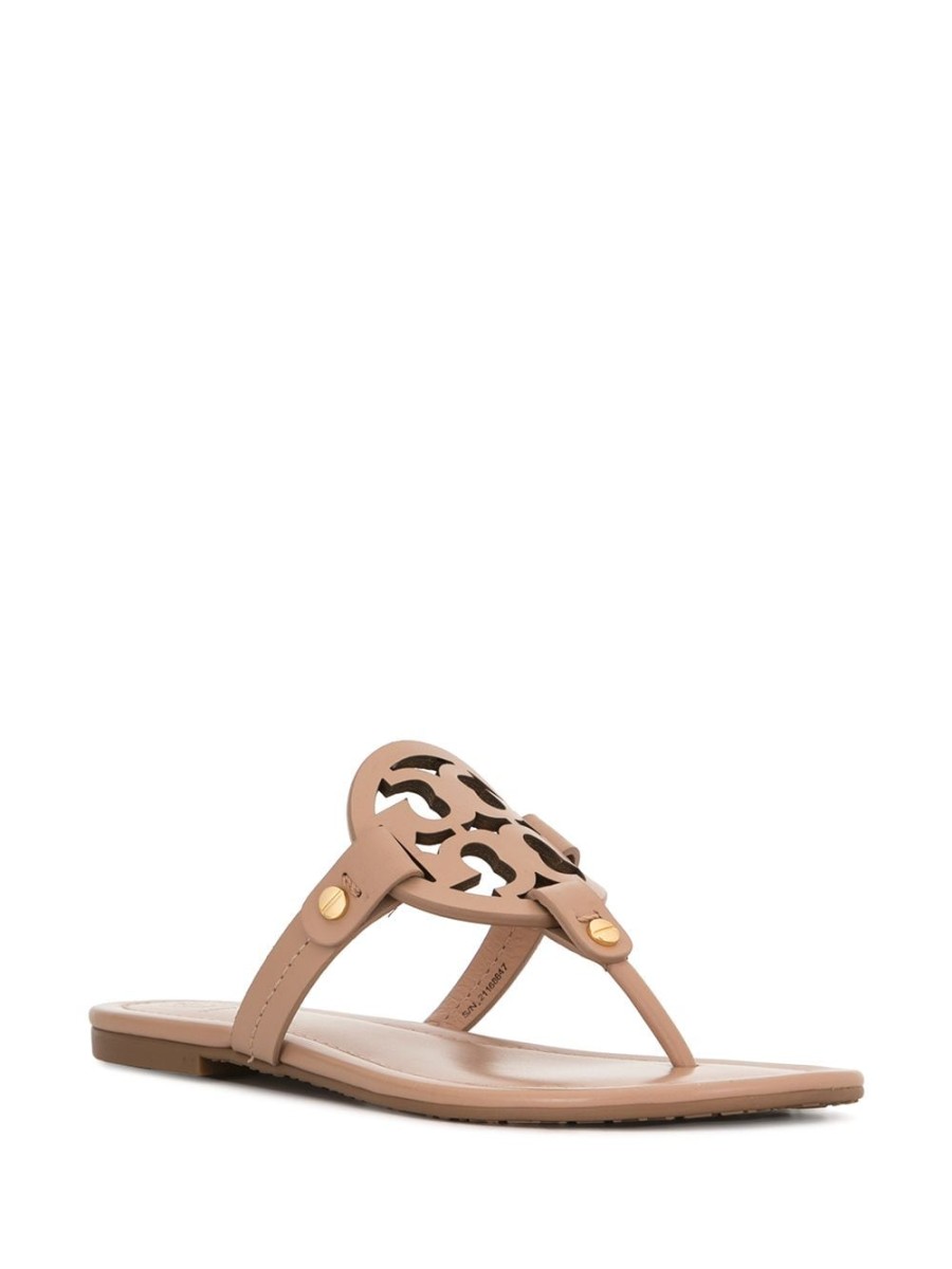 Frau Tory Burch | Tory Burch T-Medaillon-Sandalen Farfetch