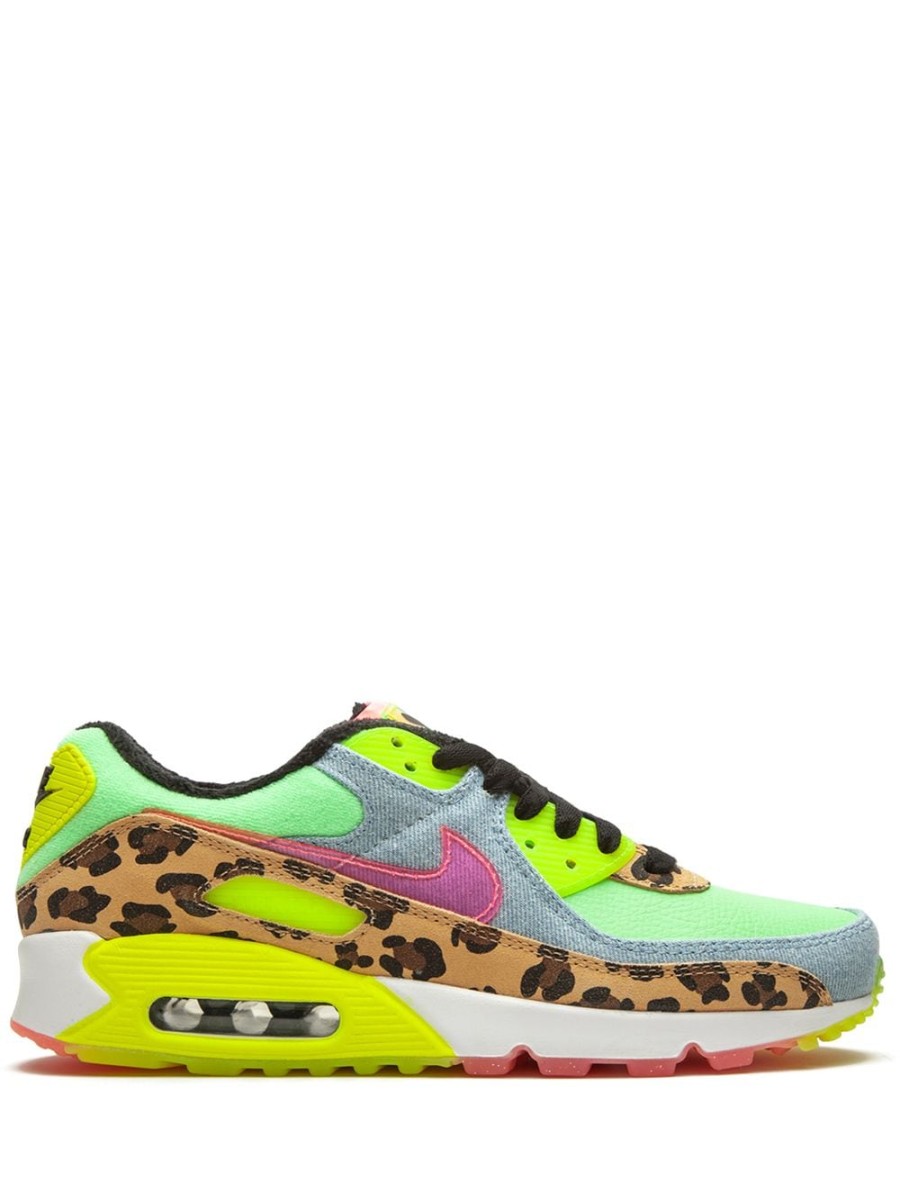 Frau Nike | Nike Air Max 90 Lx „Denim Leopard Print" Sneakers Farfetch