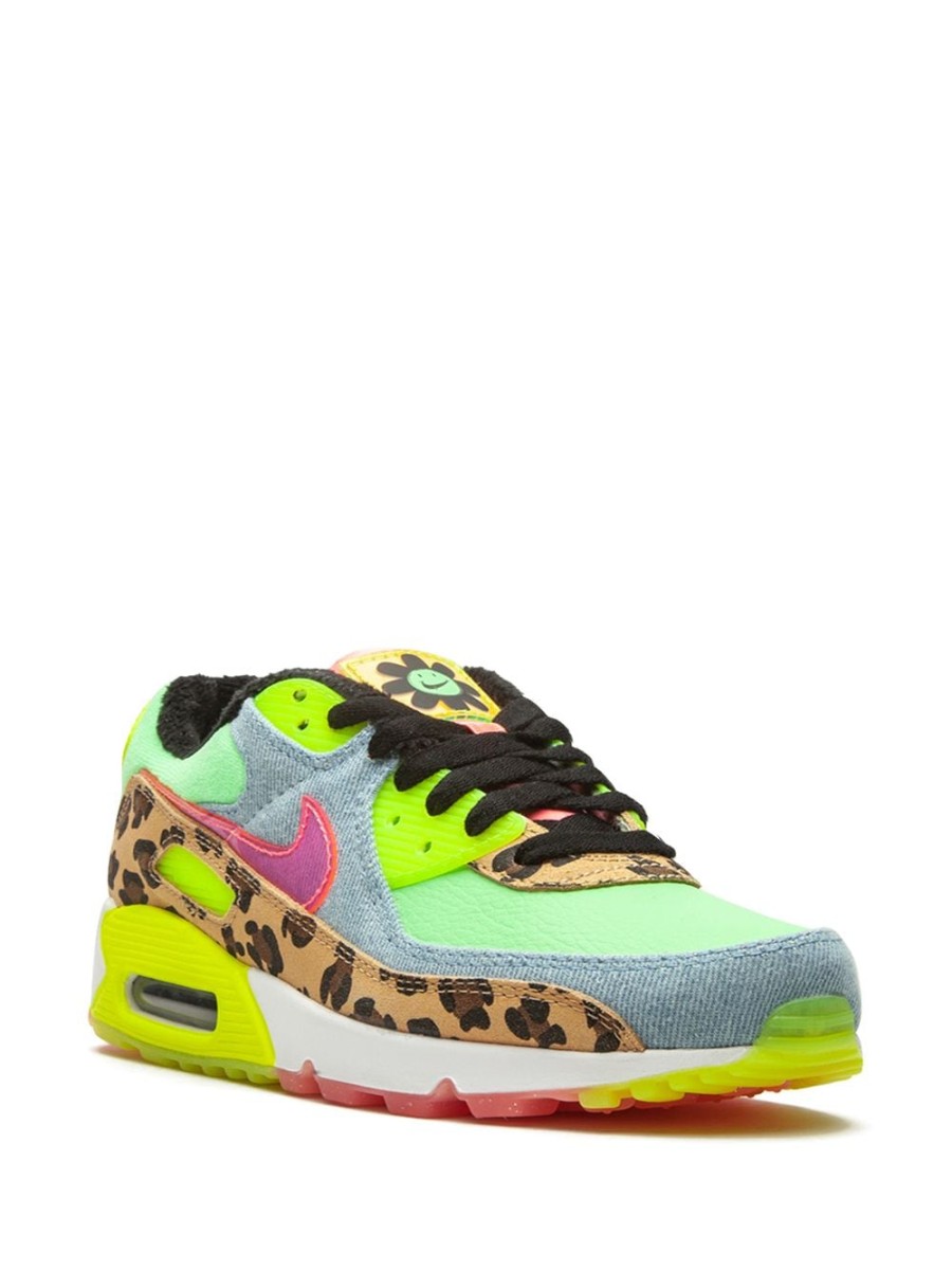 Frau Nike | Nike Air Max 90 Lx „Denim Leopard Print" Sneakers Farfetch