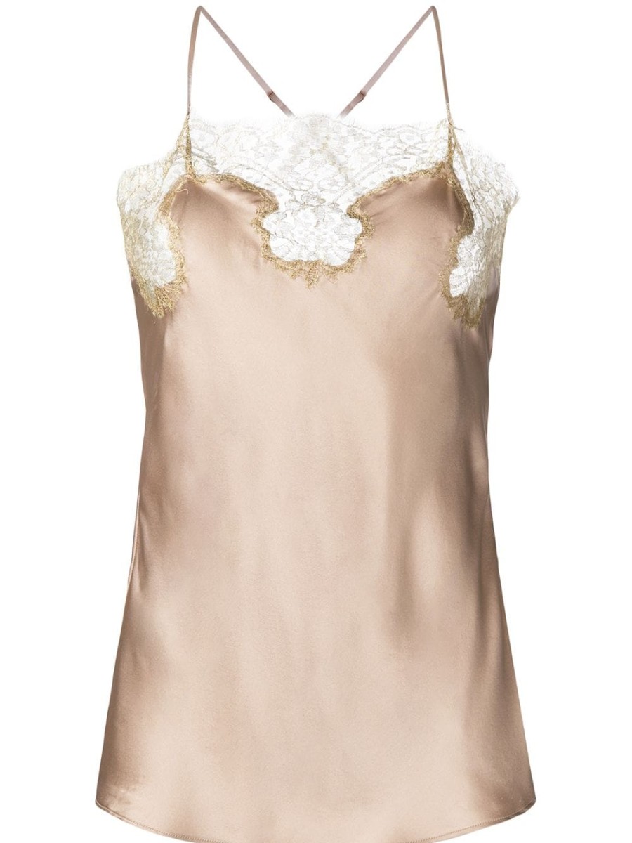 Frau Gilda & Pearl | Gilda & Pearl Gina Seiden-Camisole-Top Farfetch