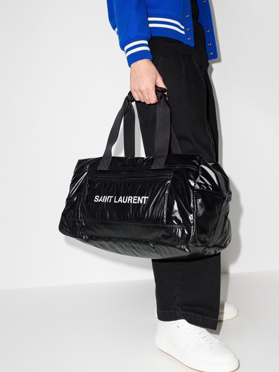 Mann Saint Laurent | Saint Laurent Nuxx Nylon-Reisetasche Farfetch