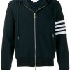 Mann Thom Browne | Thom Browne 4-Bar Raglan-Armel-Hoodie Mit Waffelstich - Farfetch