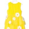 Kinder Charabia | Charabia-Kleid Mit Blumenstickerei Farfetch