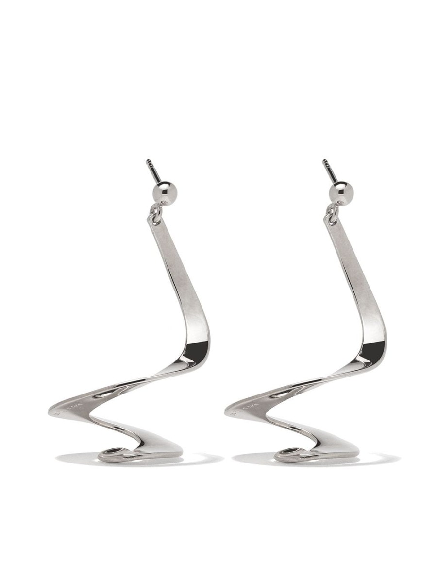 Frau Georg Jensen | Georg Jensen Mobius-Ohrringe Aus Sterlingsilber Farfetch