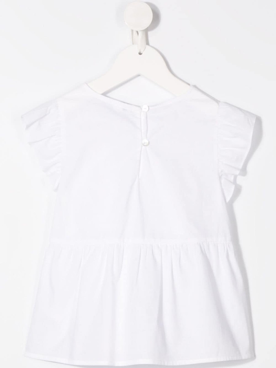 Kinder Knot | Millie-Bluse Mit Knoten Und Rundhalsausschnitt Farfetch