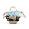 Kinder Roberto Cavalli Junior | Roberto Cavalli Junior Strohtasche Mit Aufgesticktem Logo - Farfetch