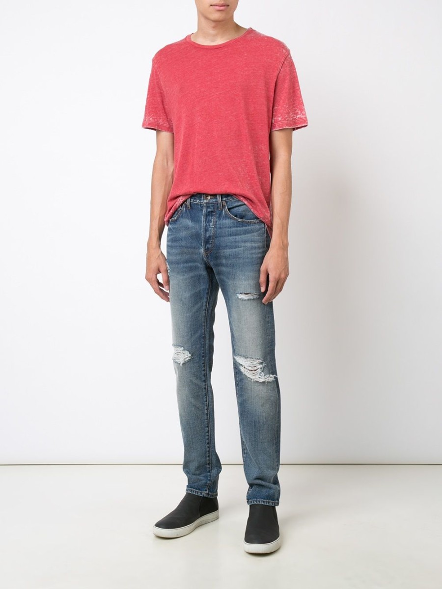 Mann 321 | 321 Distressed Mid-Rise Jeans Farfetch