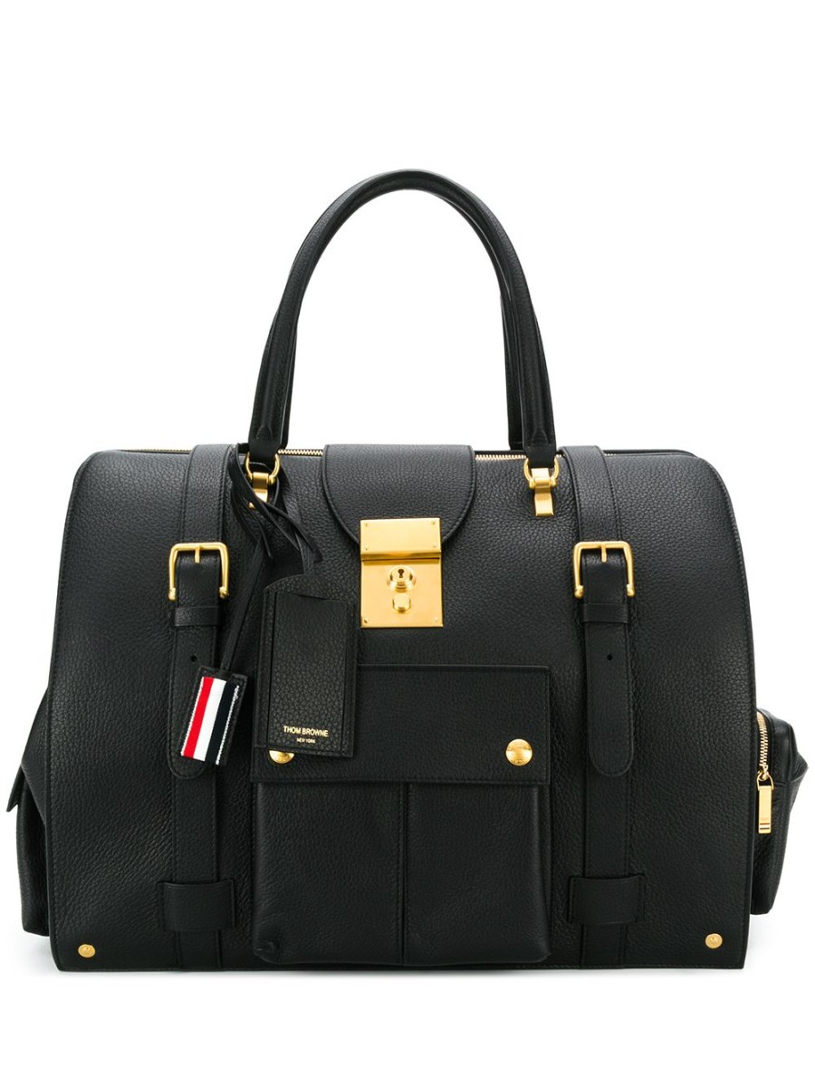 Mann Thom Browne | Exklusiver Mr. Thom-Rucksack Aus Hirschleder Von Thom Browne Farfetch