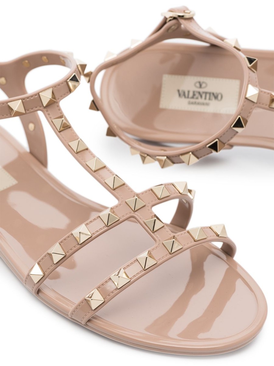 Frau Valentino Garavani | Valentino Garavani Flache Rockstud-Sandalen Farfetch