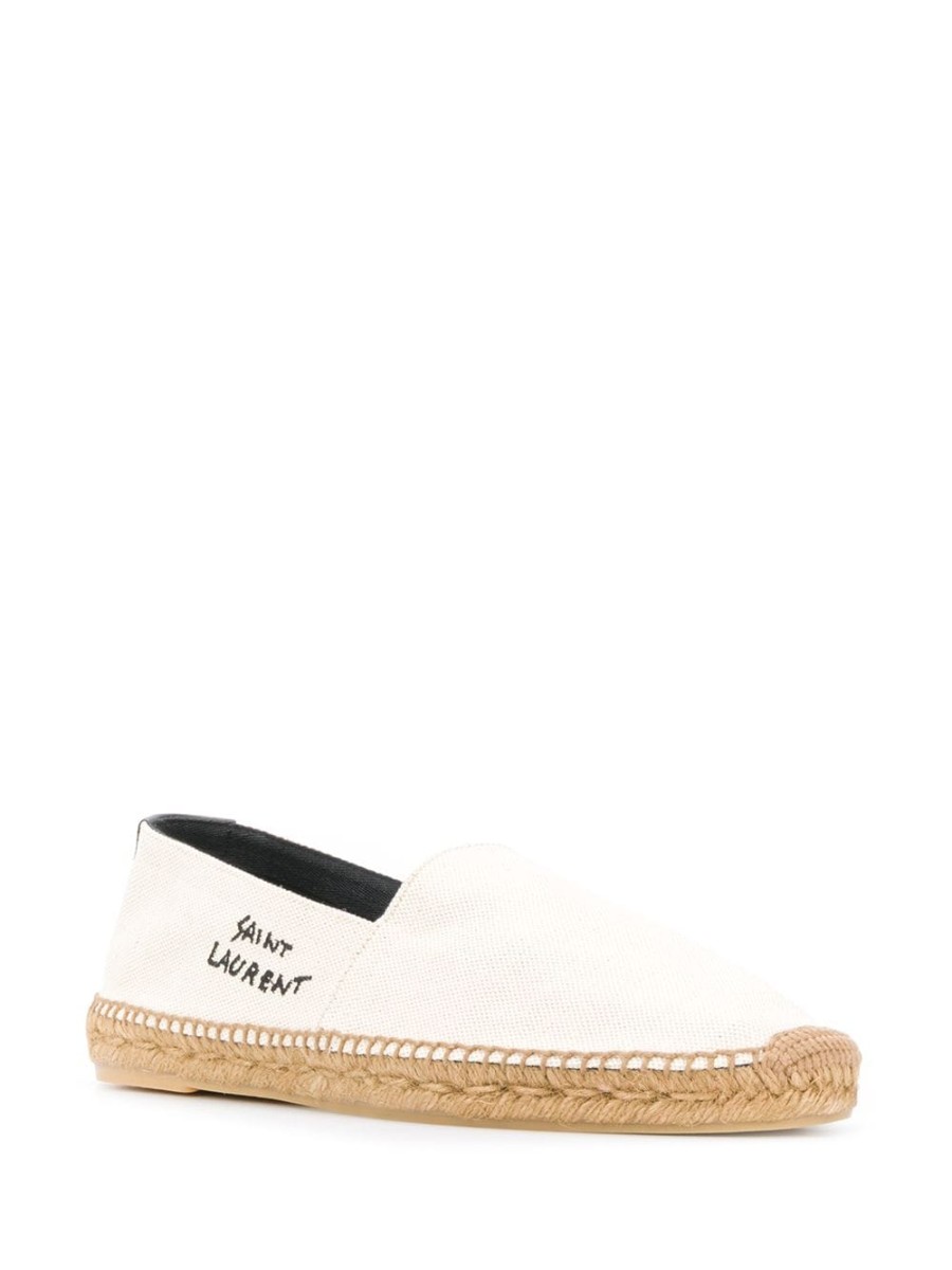 Mann Saint Laurent | Saint Laurent Espadrilles Mit Aufgesticktem Logo Farfetch