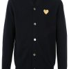 Mann Comme Des Garçons | Strickjacke Mit Aufgesticktem Logo Von Comme Des Garcons Farfetch