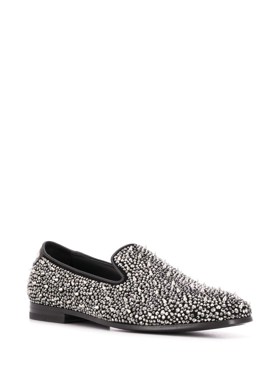 Mann Philipp Plein | Philipp Plein Loafer Mit Strassbesatz - Farfetch