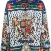 Mann Dolce & Gabbana | Leichte Jacke Mit Mosaik-Print Von Dolce & Gabbana Farfetch