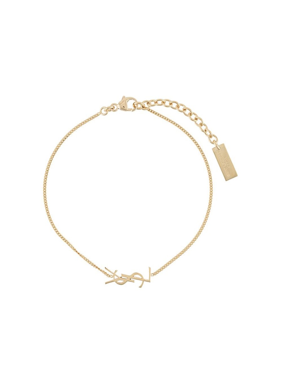 Frau Saint Laurent | Ineinandergreifendes Monogramm-Armband Von Saint Laurent Farfetch