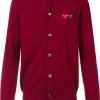 Mann Comme Des Garçons Play | Comme Des Garcons Play „Double Heart"-Cardigan Farfetch