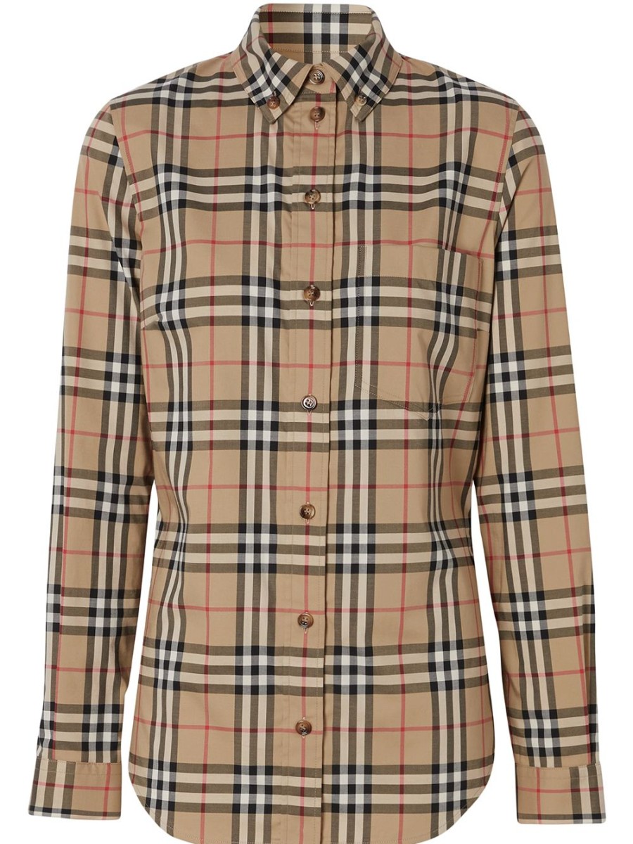 Frau Burberry | Burberry Button-Down-Hemd Mit Vintage-Karomuster - Farfetch