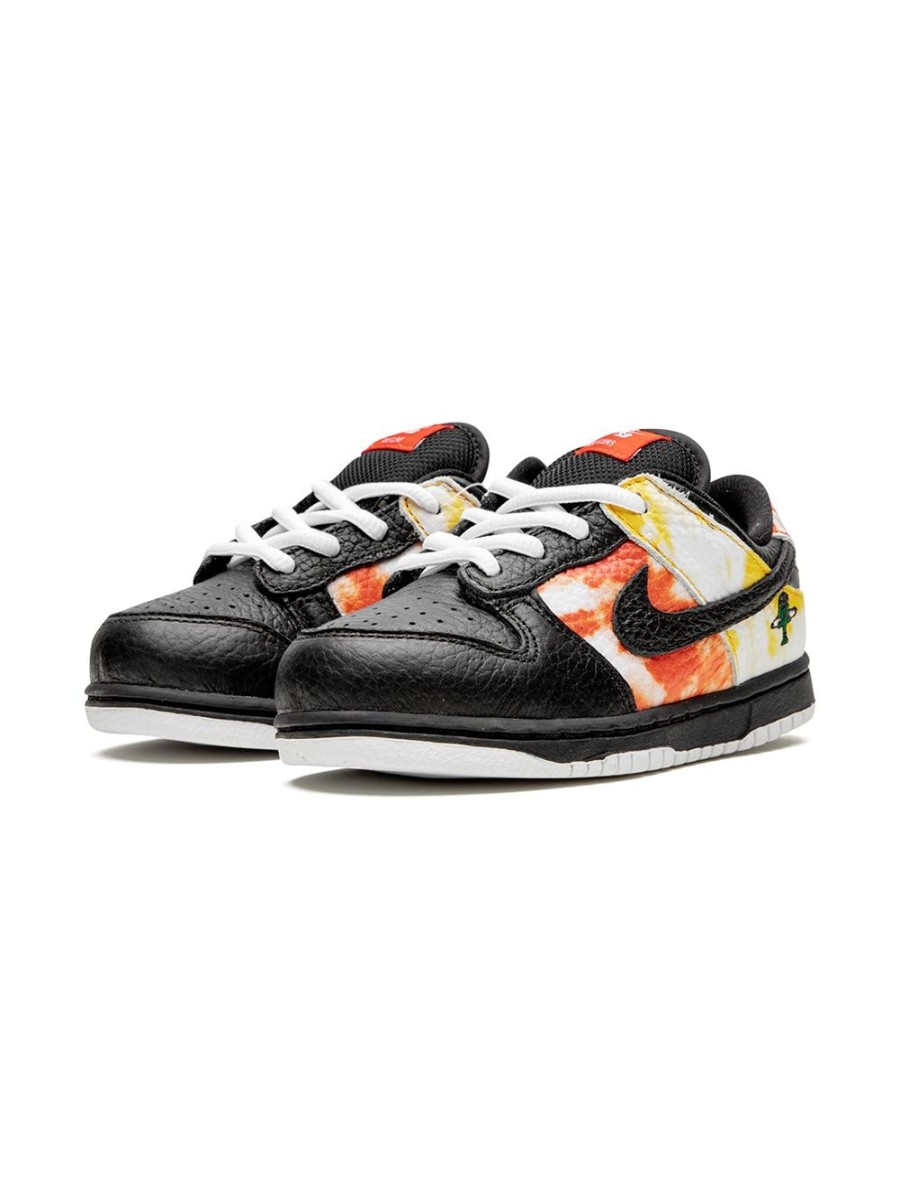 Kinder Nike Kids | Nike Kids Sb Dunk Low Qs „Tie-Dye Rayguns 2019 Schwarz" Sneakers Farfetch