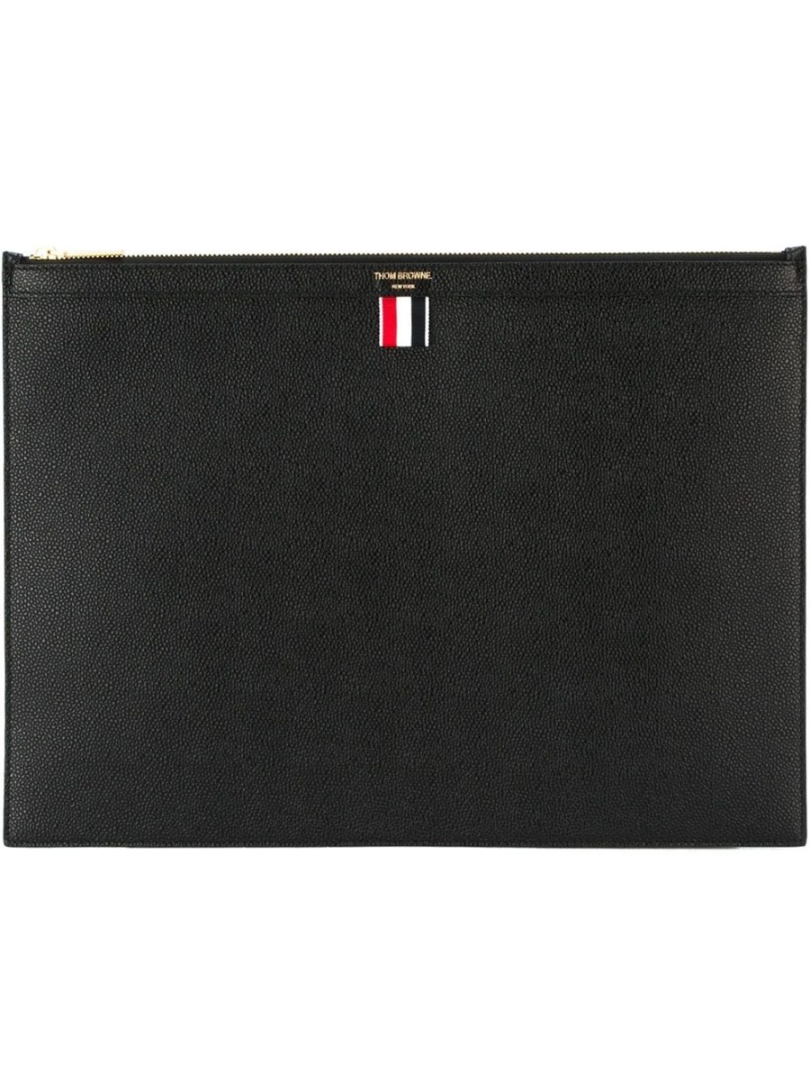 Mann Thom Browne | Thom Browne Groser Laptop-Halter Mit Reisverschluss Farfetch