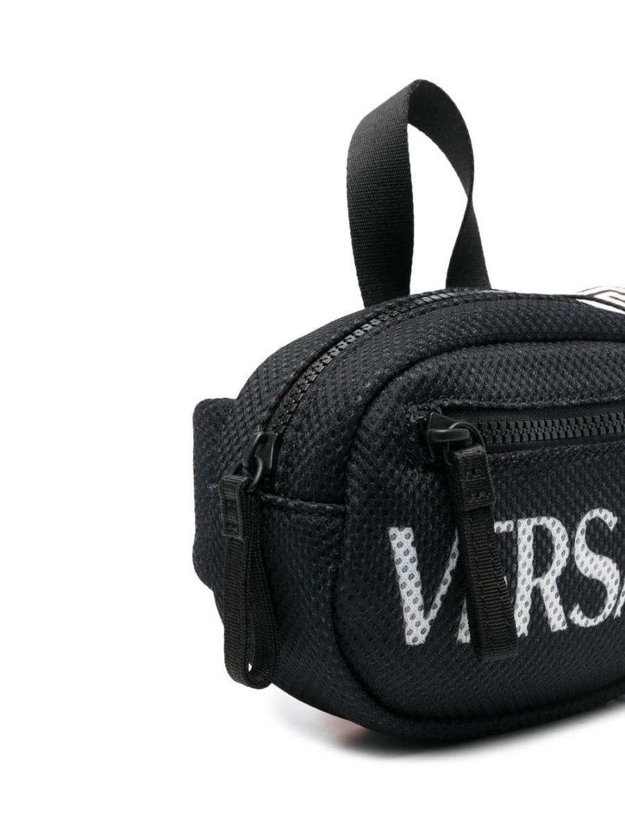 Kinder Versace Kids | Versace Kinder-Schultertasche Mit Logo-Print Farfetch