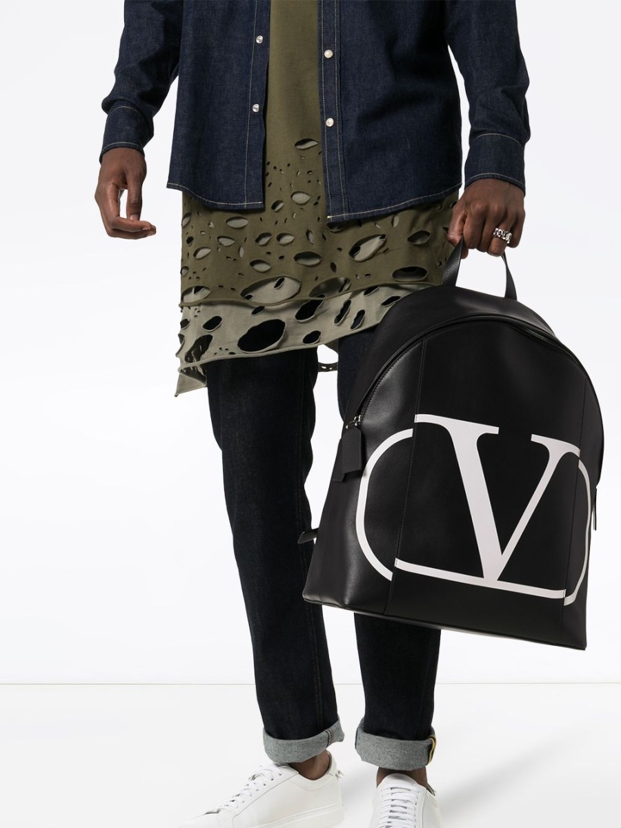 Mann Valentino Garavani | Valentino Garavani Rucksack Mit „Vlogo"-Print Farfetch