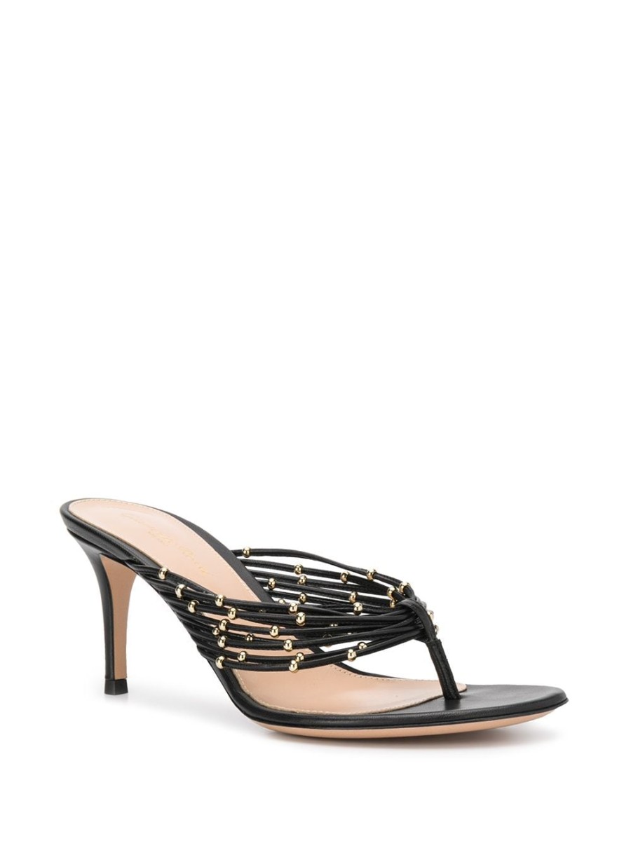 Frau Gianvito Rossi | Gianvito Rossi Sandalen Mit Perlendetail Und Stilettoabsatz Farfetch