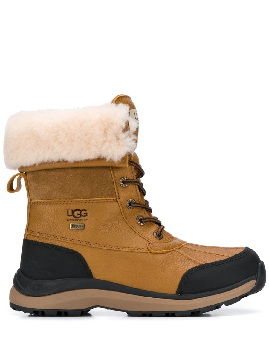 Frau UGG | Ugg Shearling Gefutterte Schnurstiefel - Farfetch