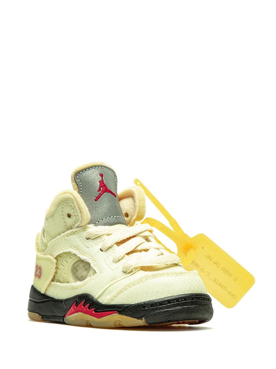 Kinder Jordan Kids | Jordan Kids X Off-White Air Jordan 5 Retro Sp „Sail" Sneakers Farfetch