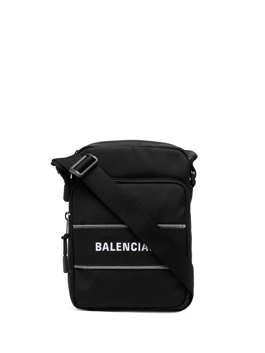 Mann Balenciaga | Balenciaga-Umhangetasche Mit Logo-Print Farfetch